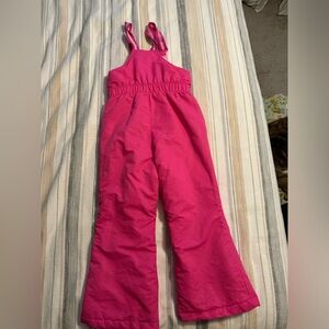 Girls overall snow pants